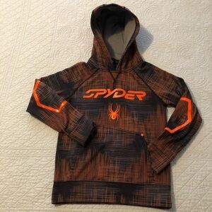 Spyder soft shell hoodie. Boys size small.
